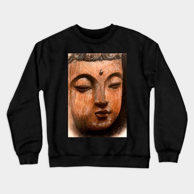 Buddha Crewneck Sweatshirt by rodrigom